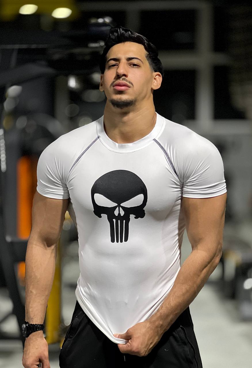 Punisher Compression-shirt demi manche