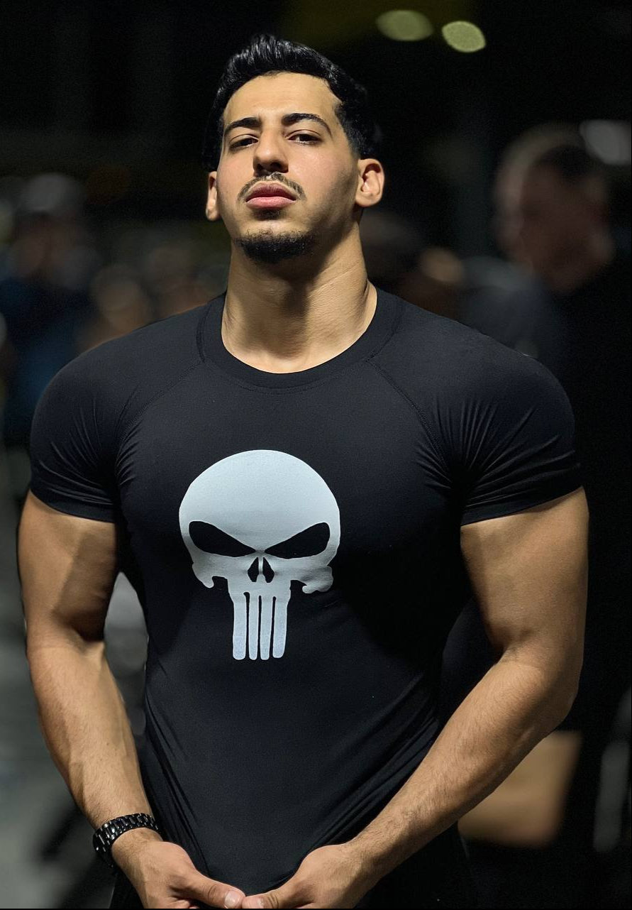 Punisher Compression-shirt demi manche